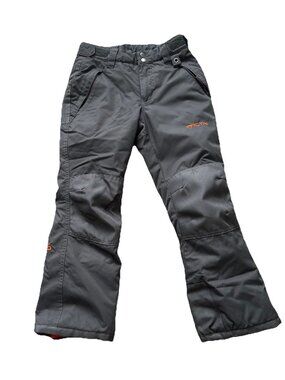 Arctix Kids Insulated Winter Ski Snow Pants Size S-6-8 Yrs Black